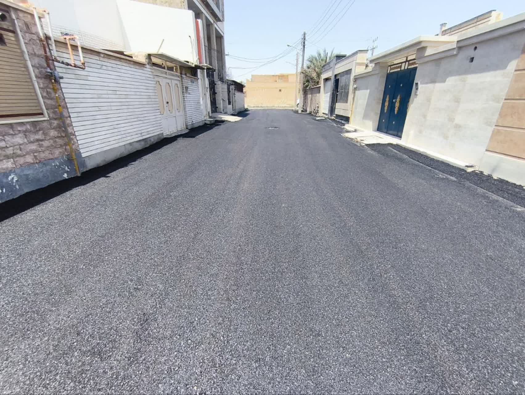   نهضت آسفالت معابر در خرمشهر به اردیبهشت رسید 